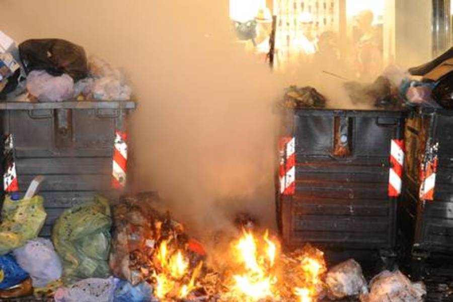 incendio cassonetti