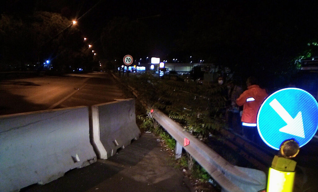 incidente viale regione siciliana