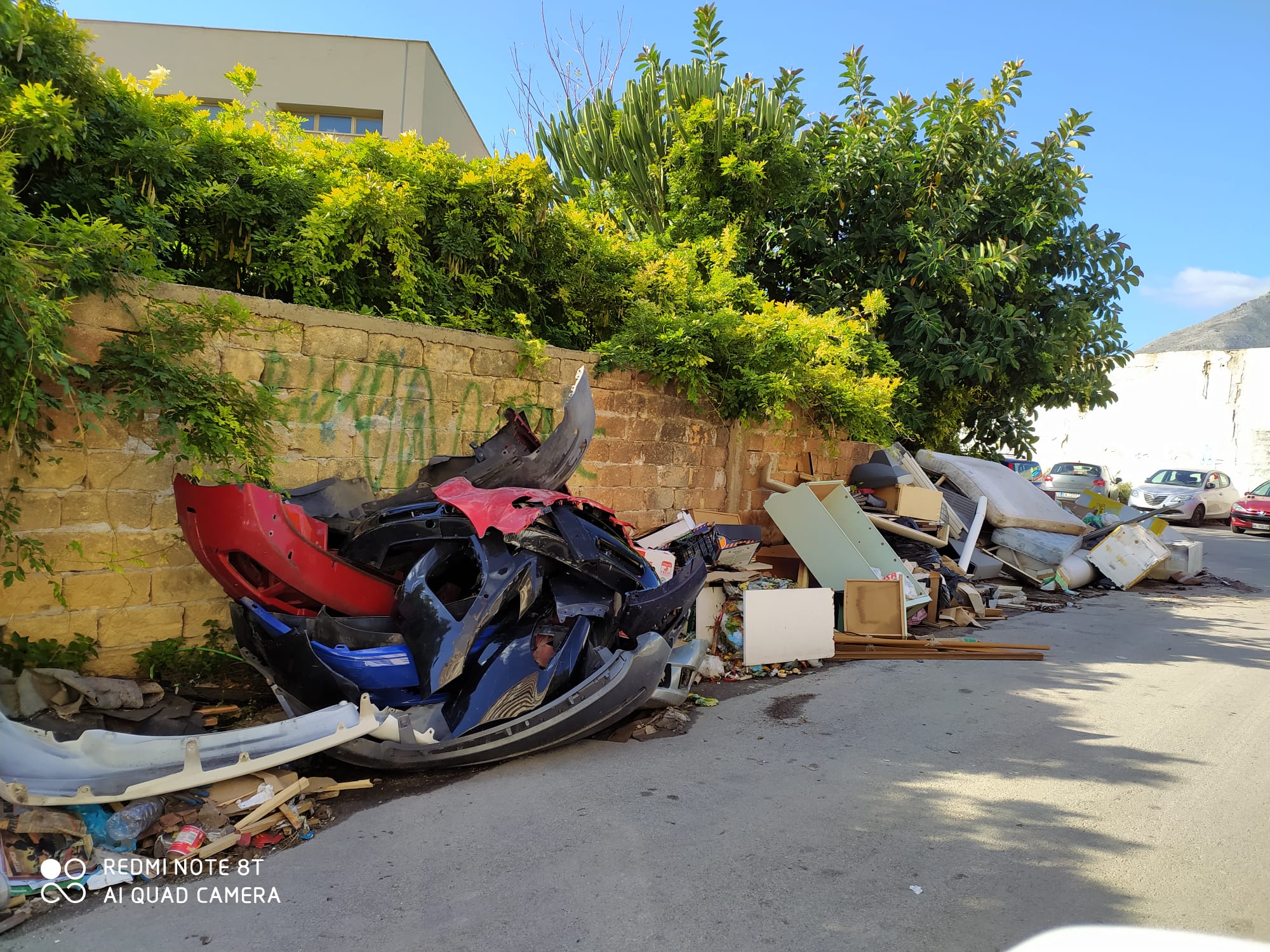 discarica via mazzarello