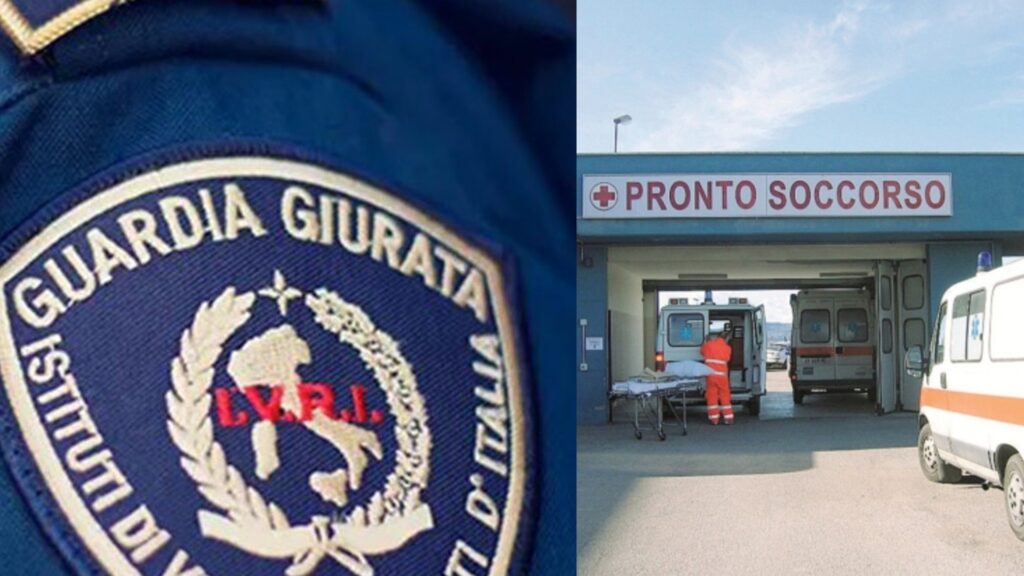 guardia aggredita pronto soccorso
