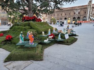 presepe nino parrucca