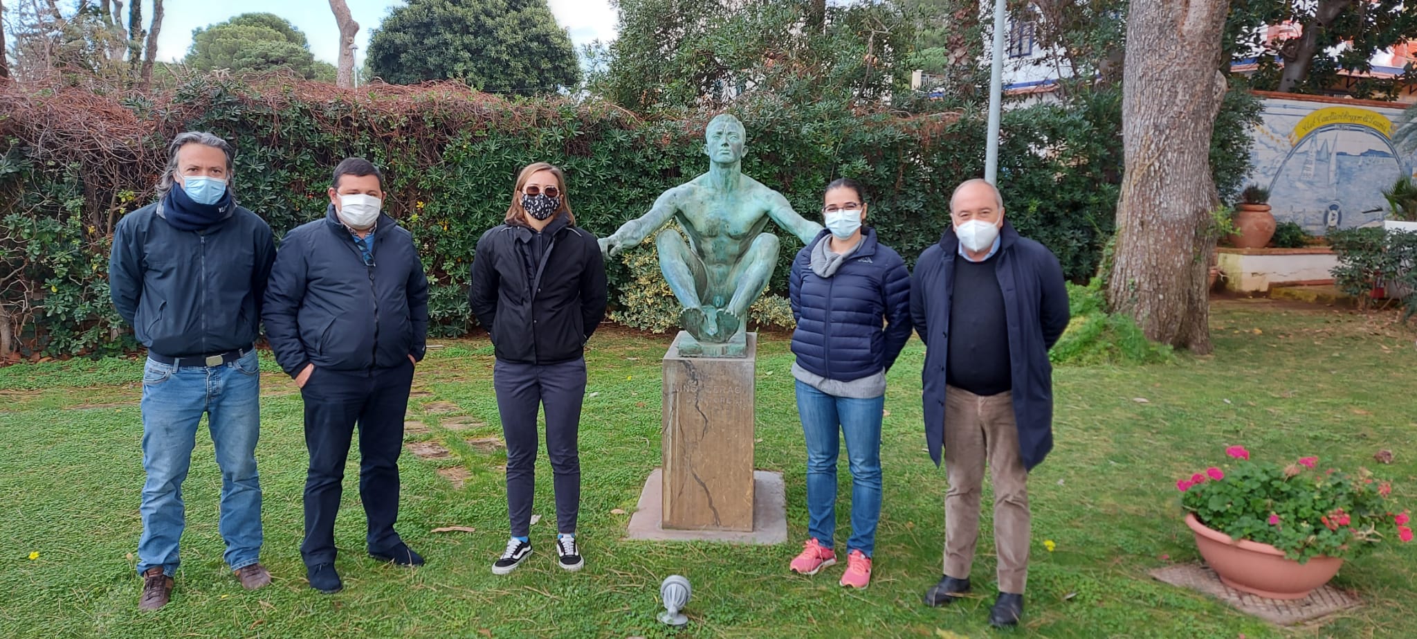 Lauria: Giorgia e Serena Lo Bue - Luca Moncada - Giuseppe Minà - Giorgio Matracia