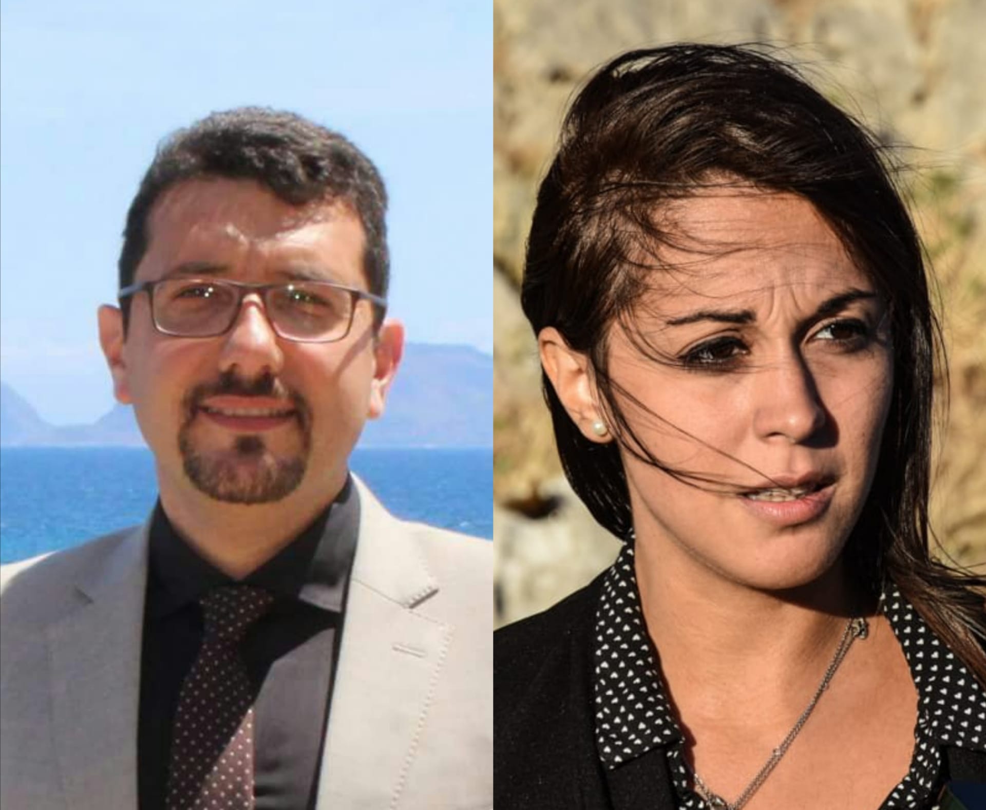 Igor Gelarda ed Elisabetta Luparello