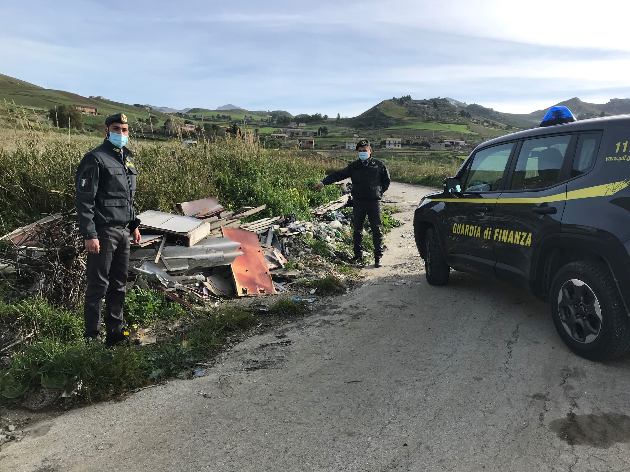 corleone discarica abusiva