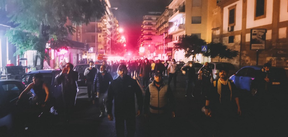 PROTESTA COMMERCIANTI