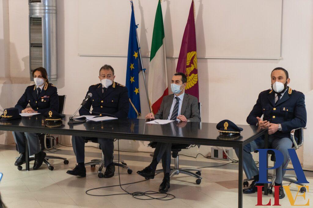 Squadra Mobile, conferenza su arresti allo Zen