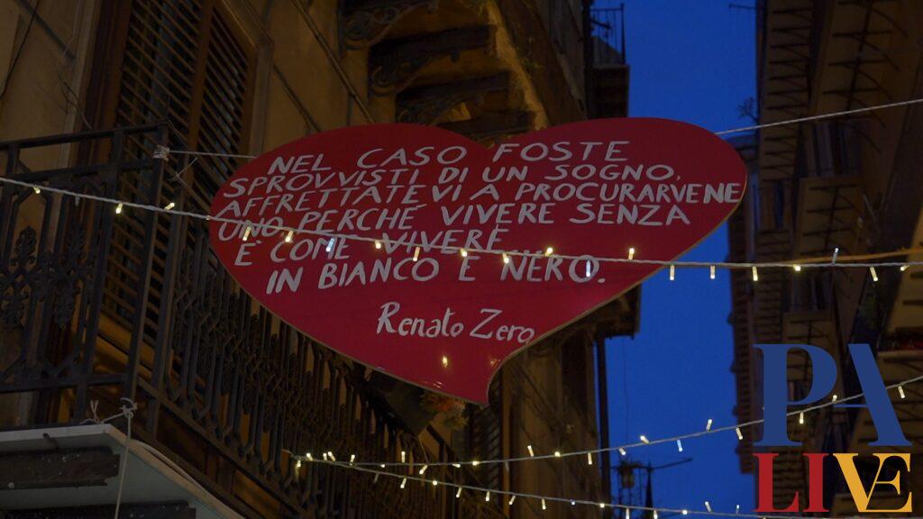 Palermo, citazione a Renato Zero