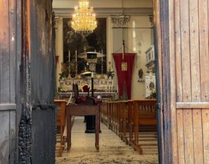 corleone incendio chiesa