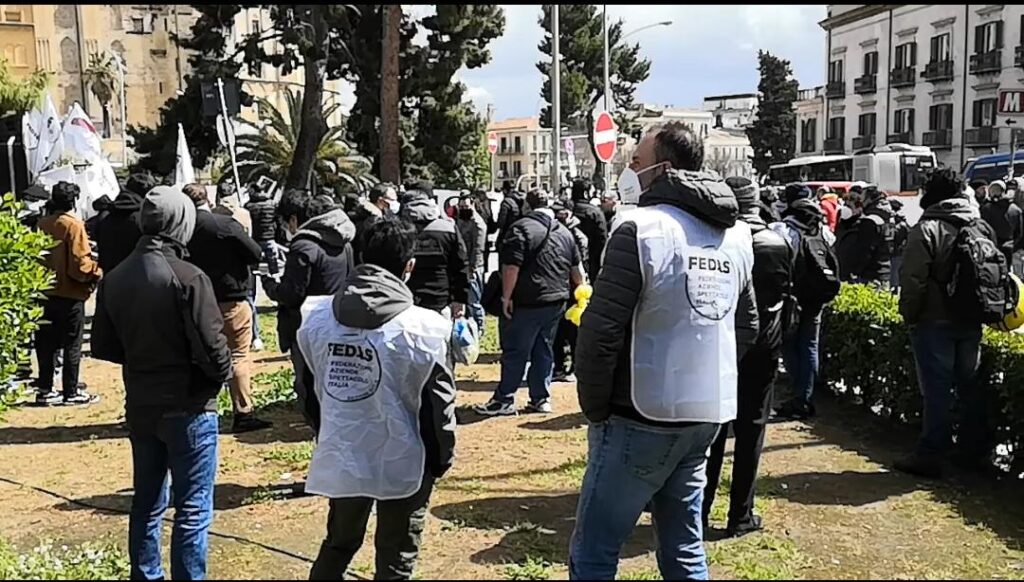 sciopero spettacolo, Palermo