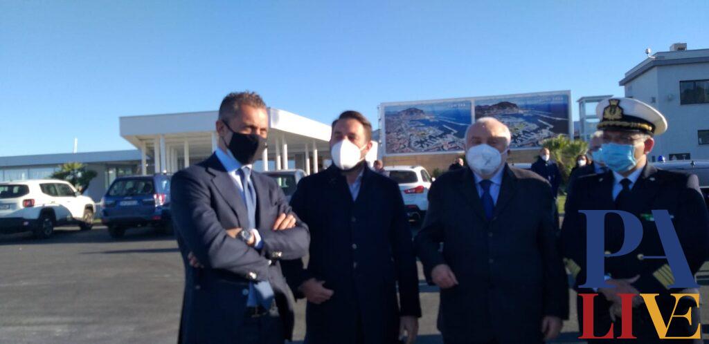 Cancelleri al Porto di Palermo 1