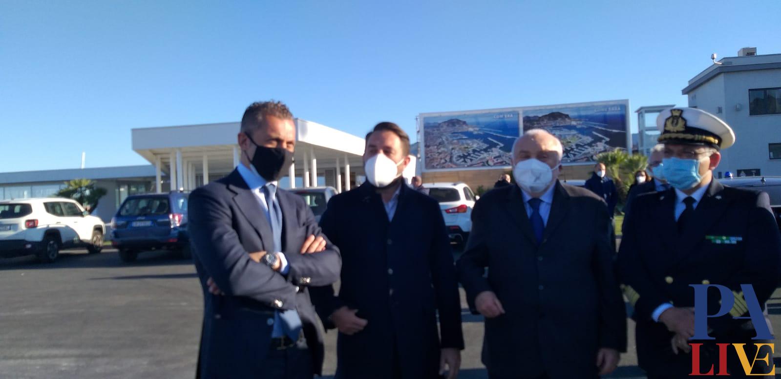 Cancelleri al Porto di Palermo 1