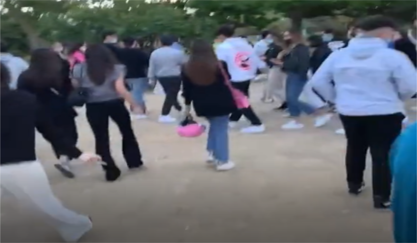 giovani parco favorita