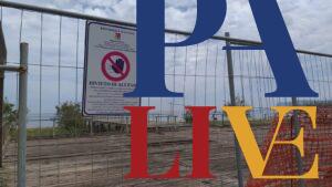 Palermo, pontile via Messina Marine