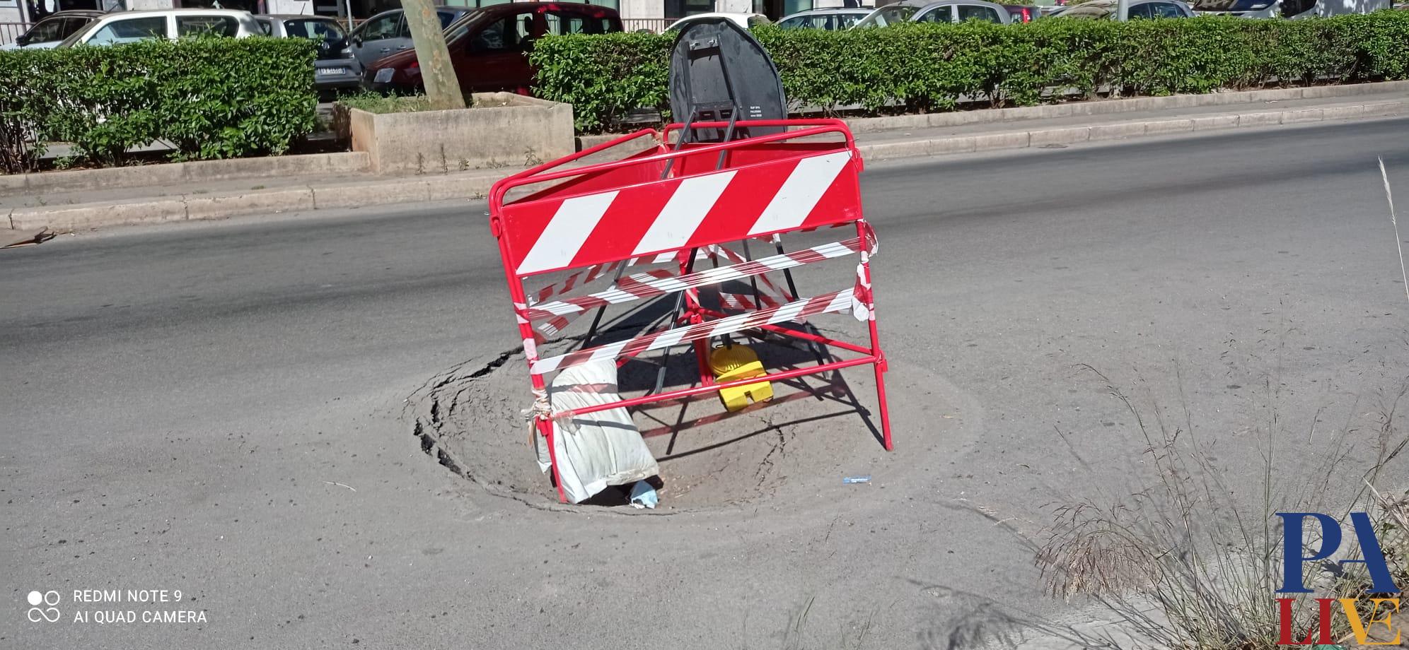 buca via croce rossa