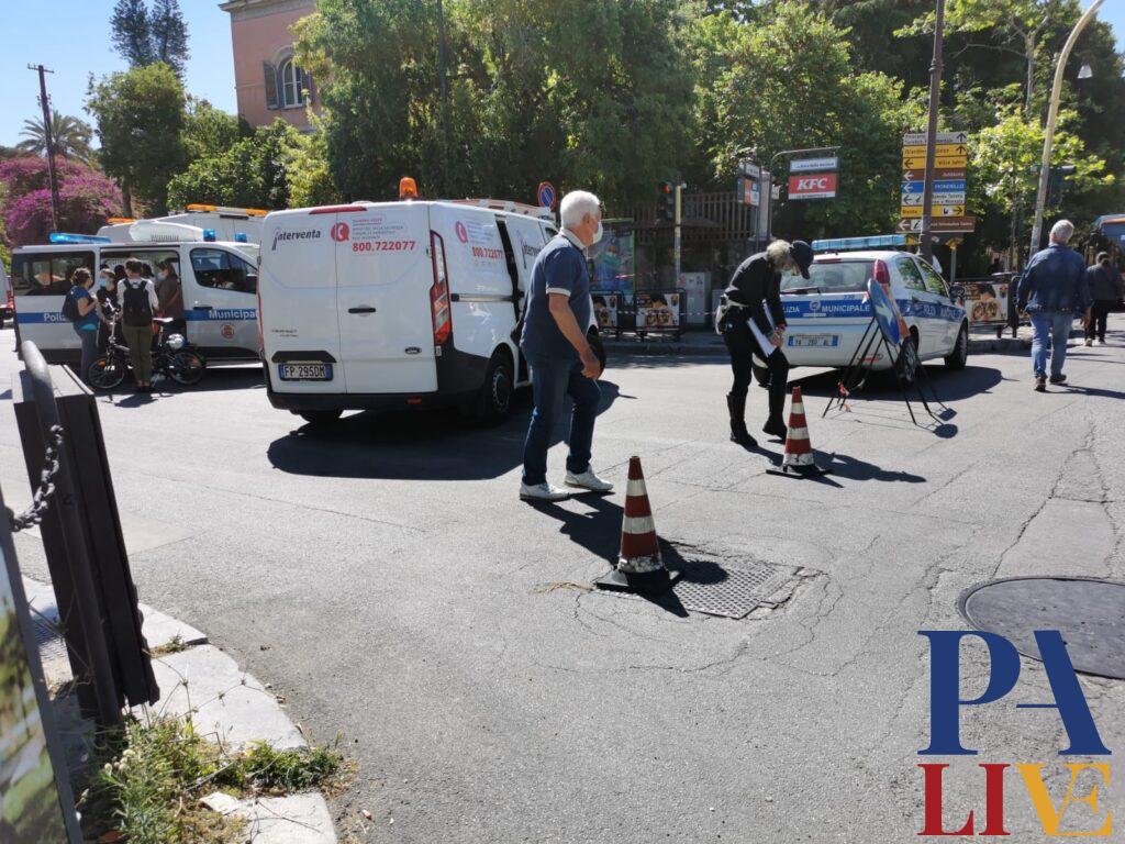 incidente signora investita