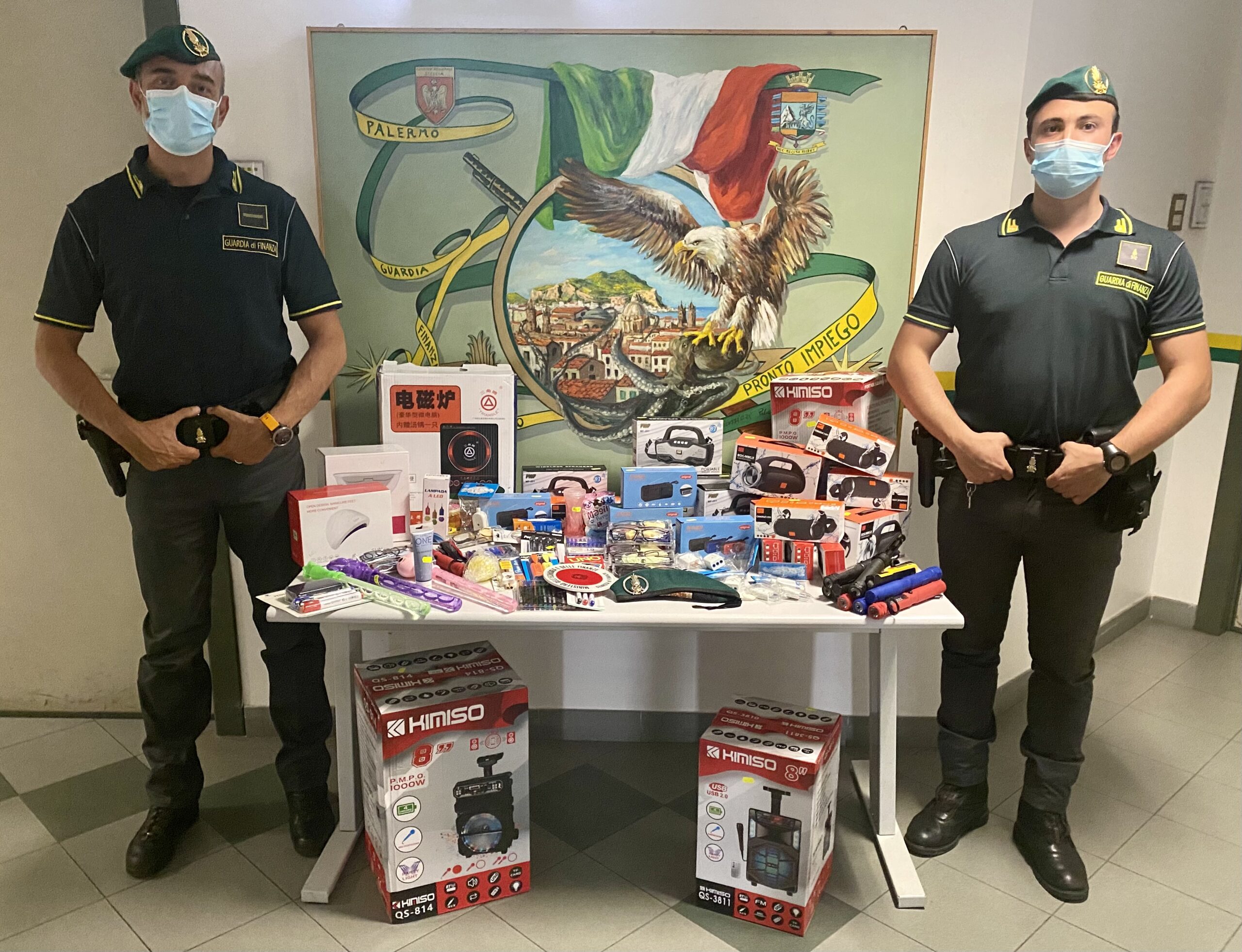 sequestrati articoli non sicuri