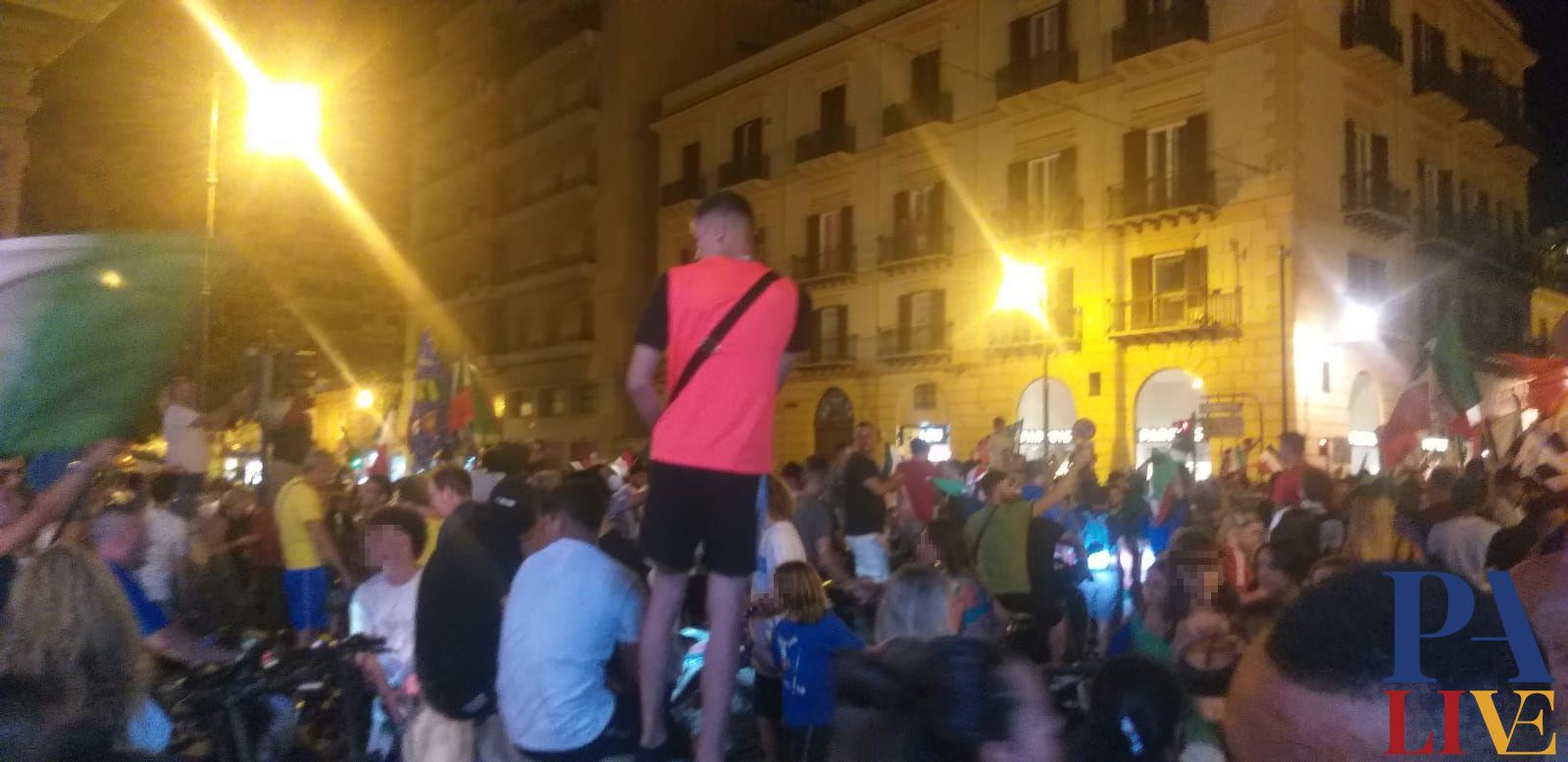 Palermo Italia festeggiamenti