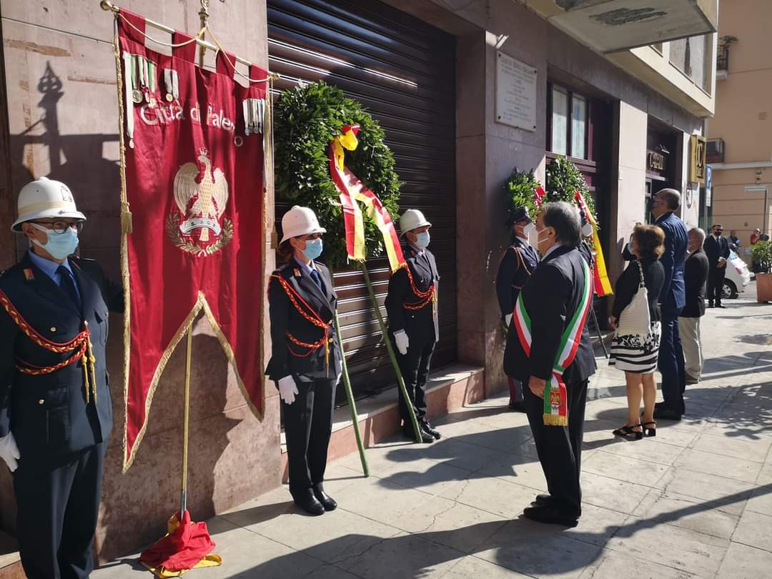 sindaco orlando commemorazione boris giuliano