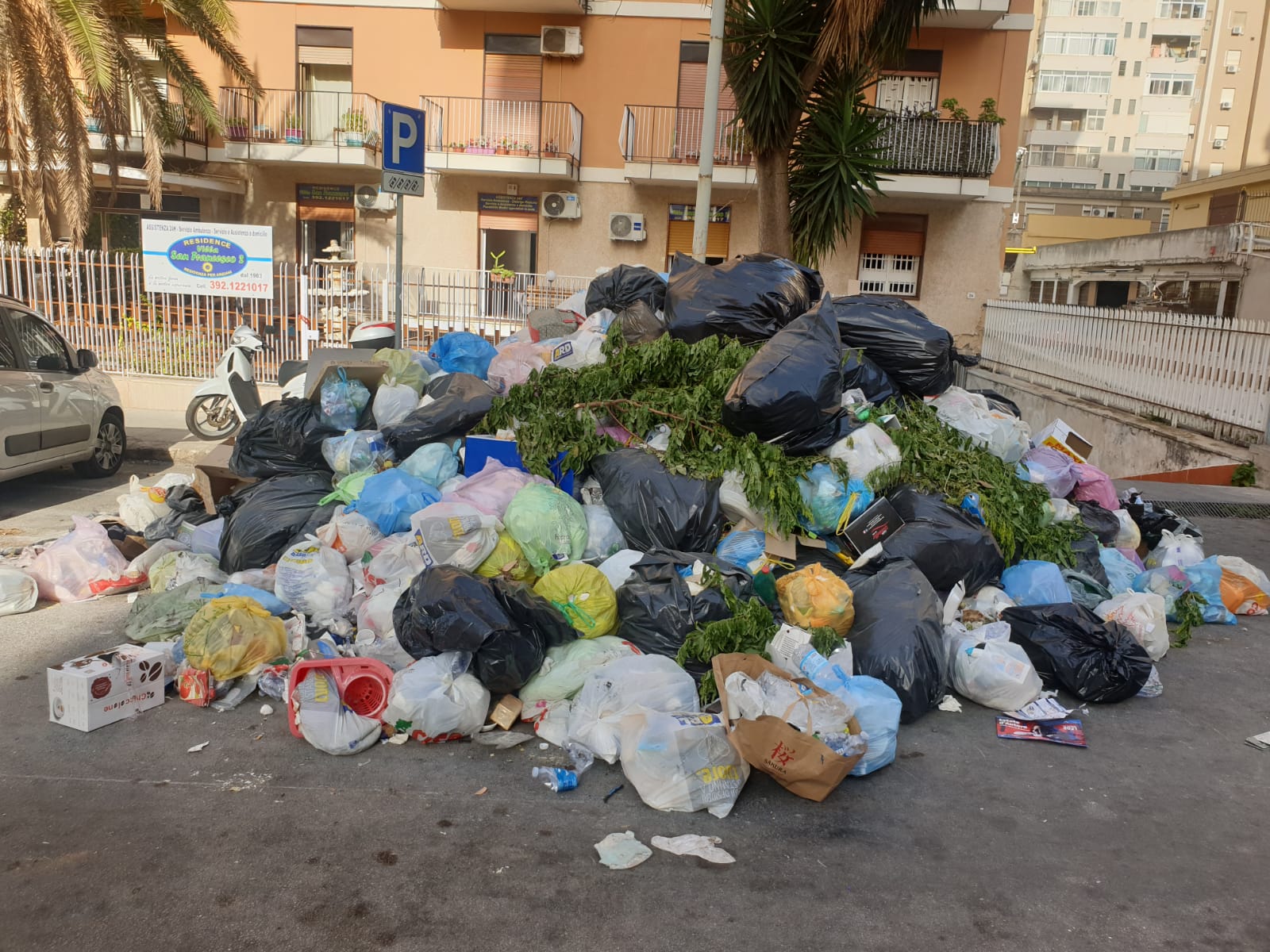 rifiuti palermo emergenza