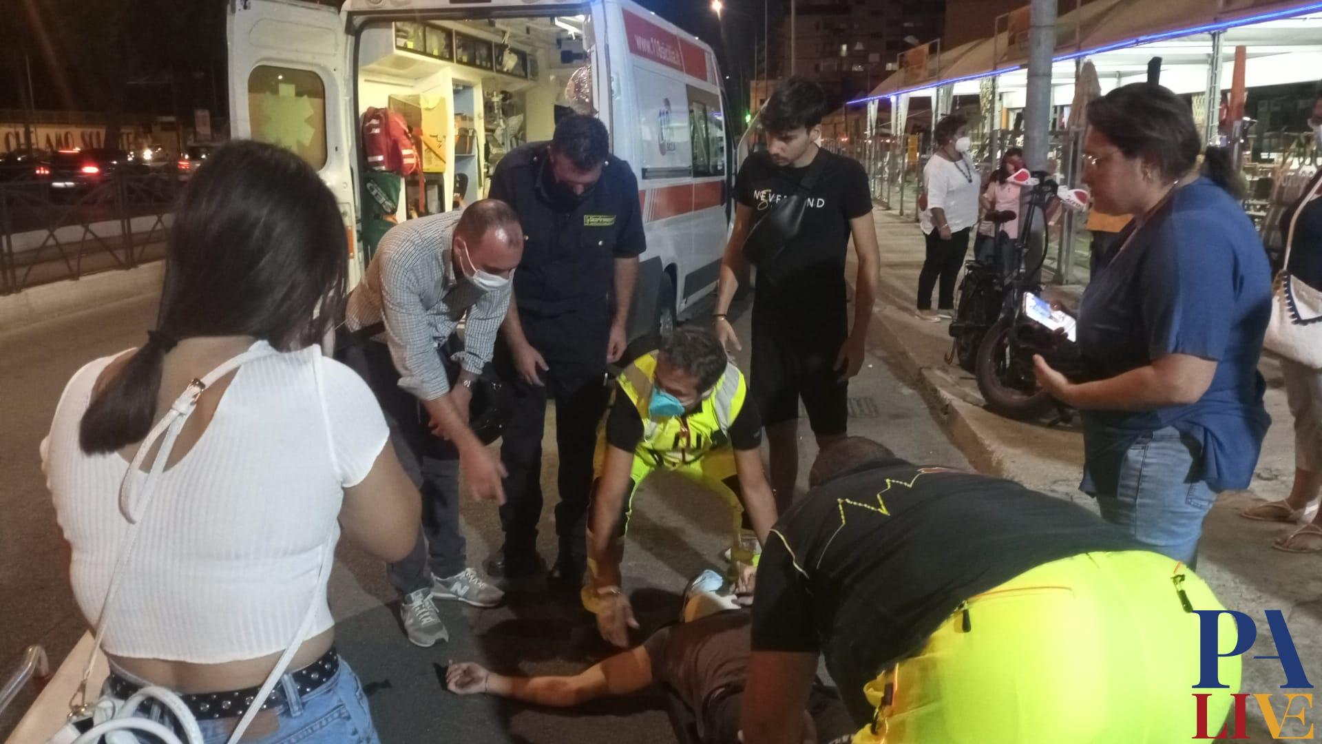 buca giovane caduto perpignano