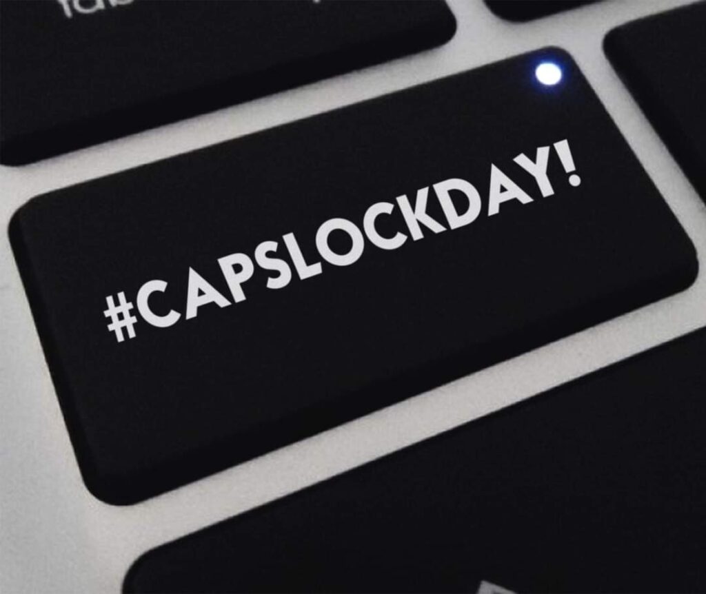 Caps Lock day