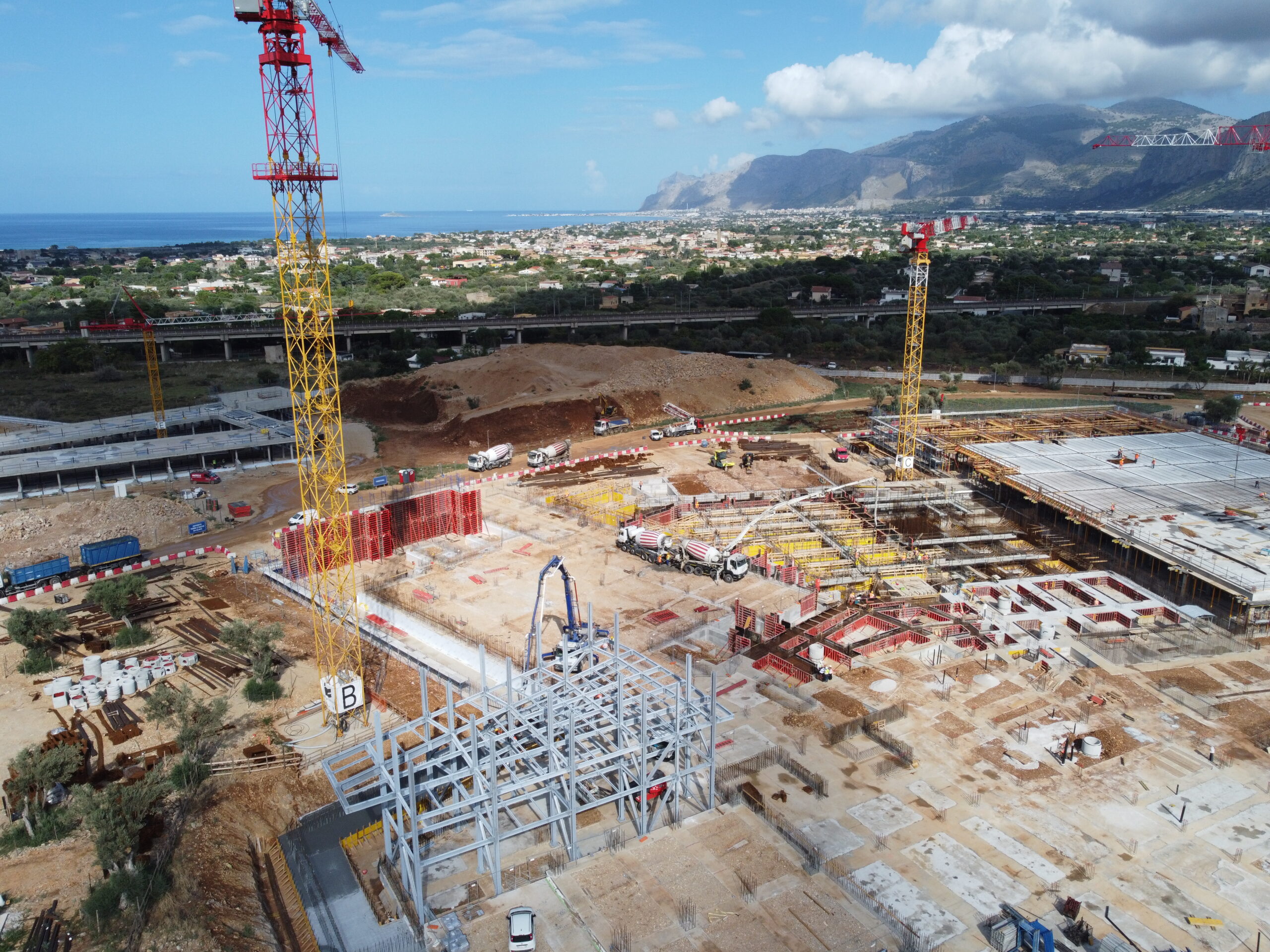 Polo di ricerca Carini - cantiere