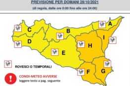 Allerta meteo arancione