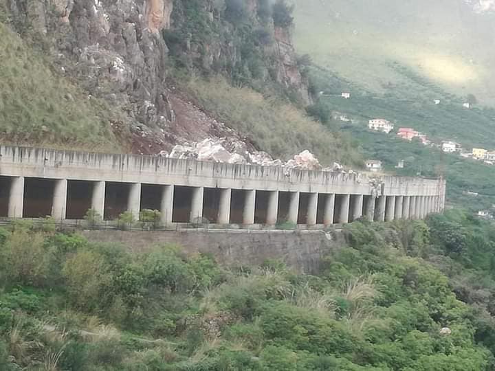 frana a Belmonte Mezzagno