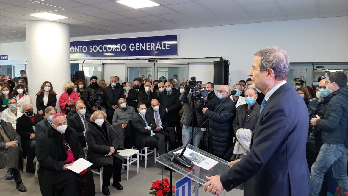 musumeci covid ospedale catania