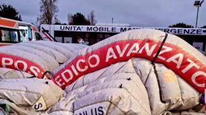 ospedale da campo sgonfio