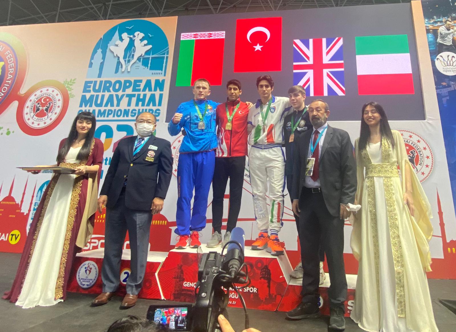 Istanbul, campionati europei 2022 - medaglia di bronzo