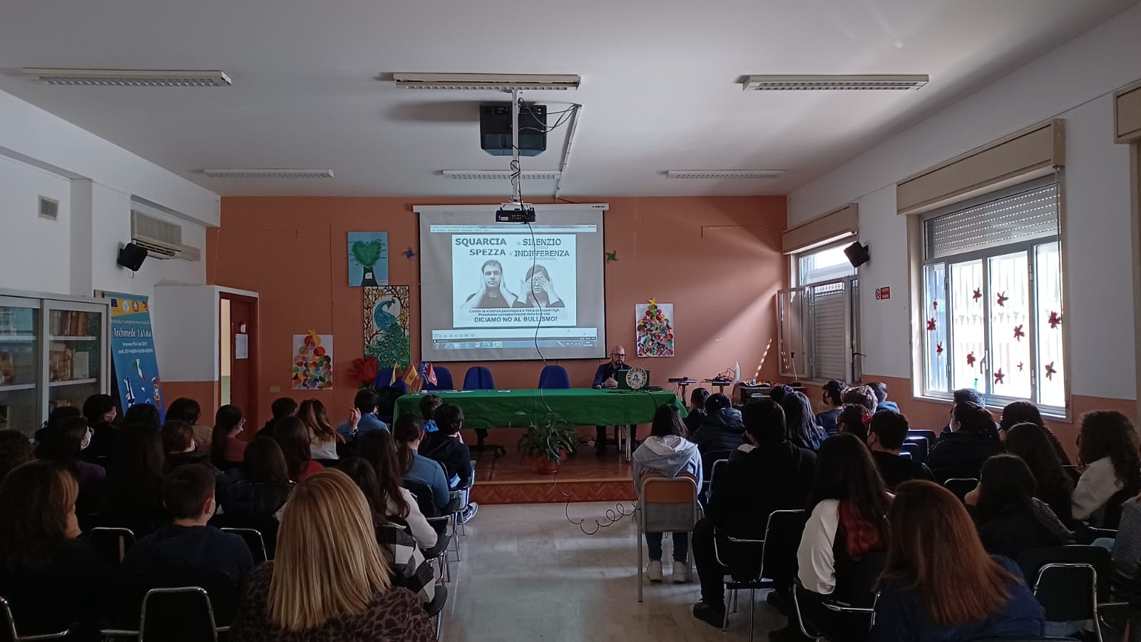 Fabio Davì a scuola