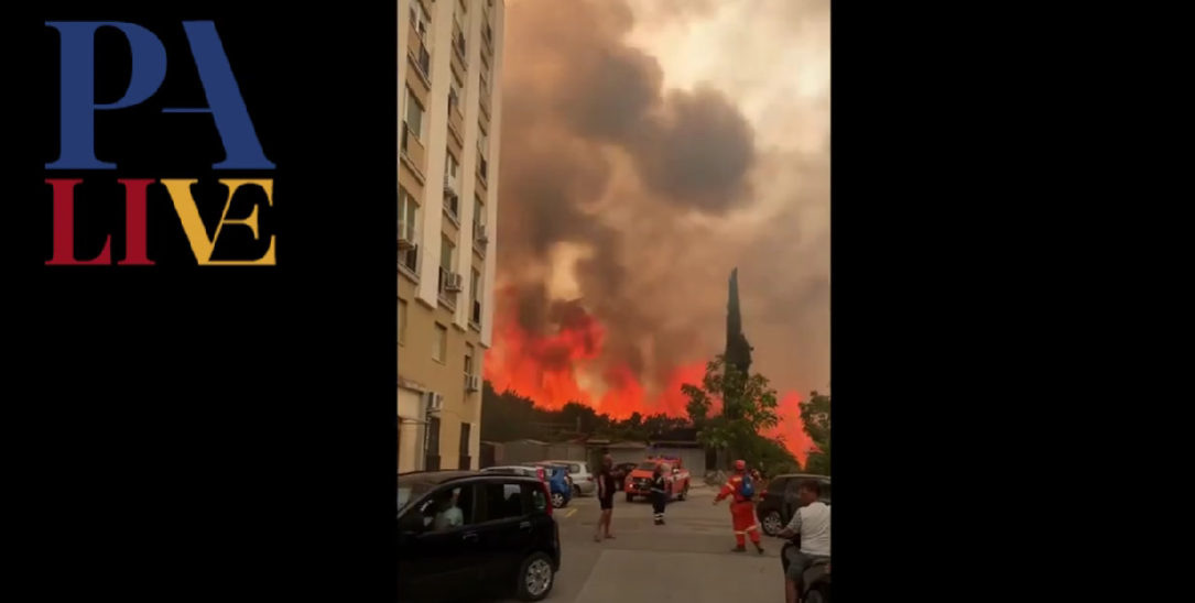Incendio borgo nuovo