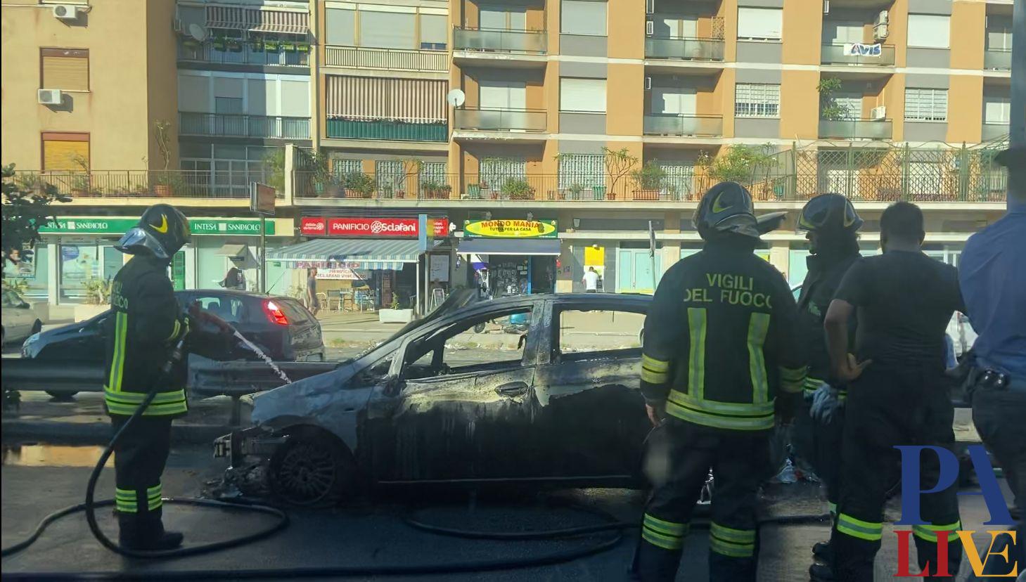 auto viale regione traffico