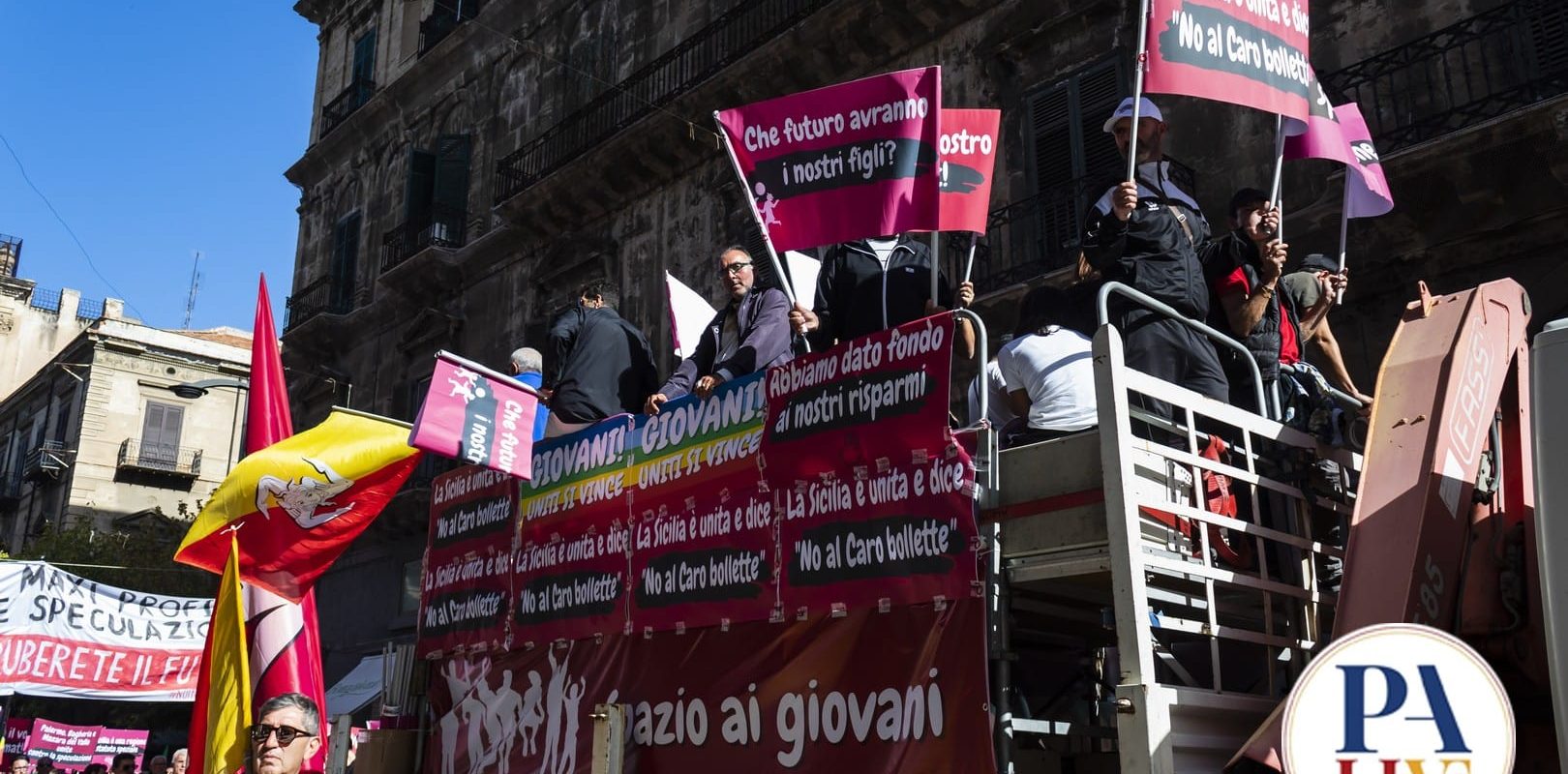protesta Palermo