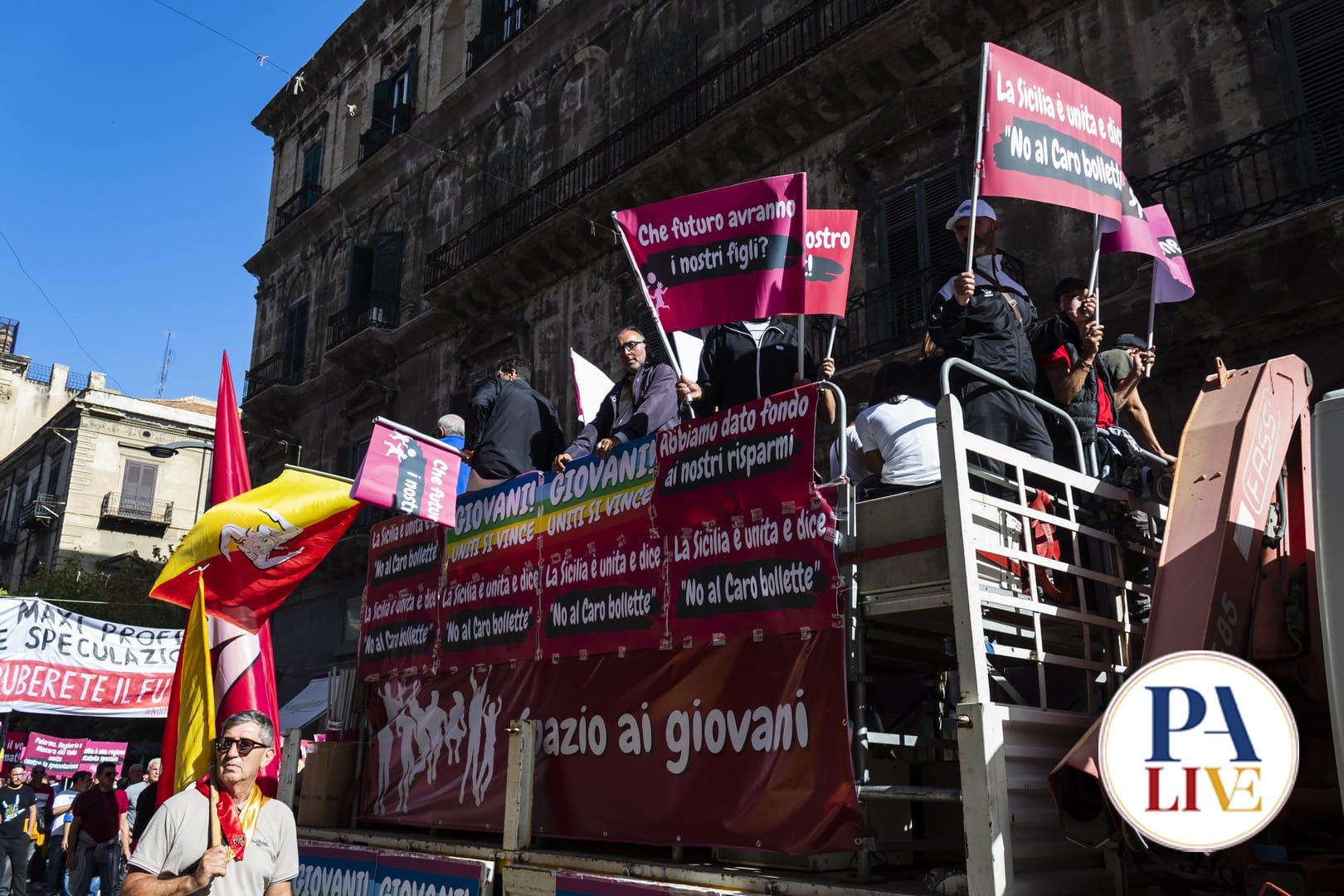 protesta Palermo