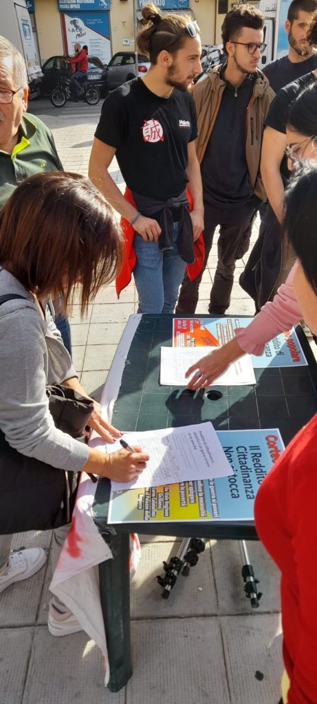 Reddito di cittadinanza