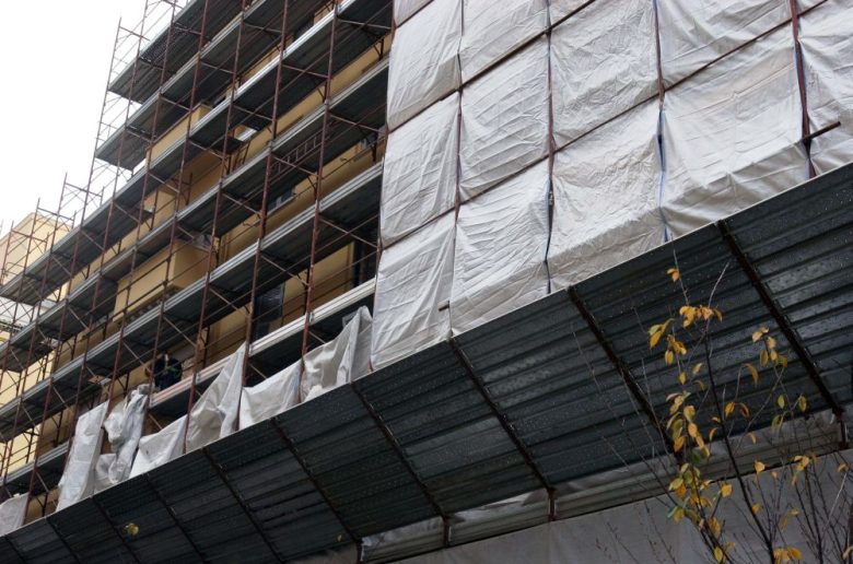 LAVORI PALAZZO IMPALCATURA RISTRUTTURAZIONE EDILIZIA