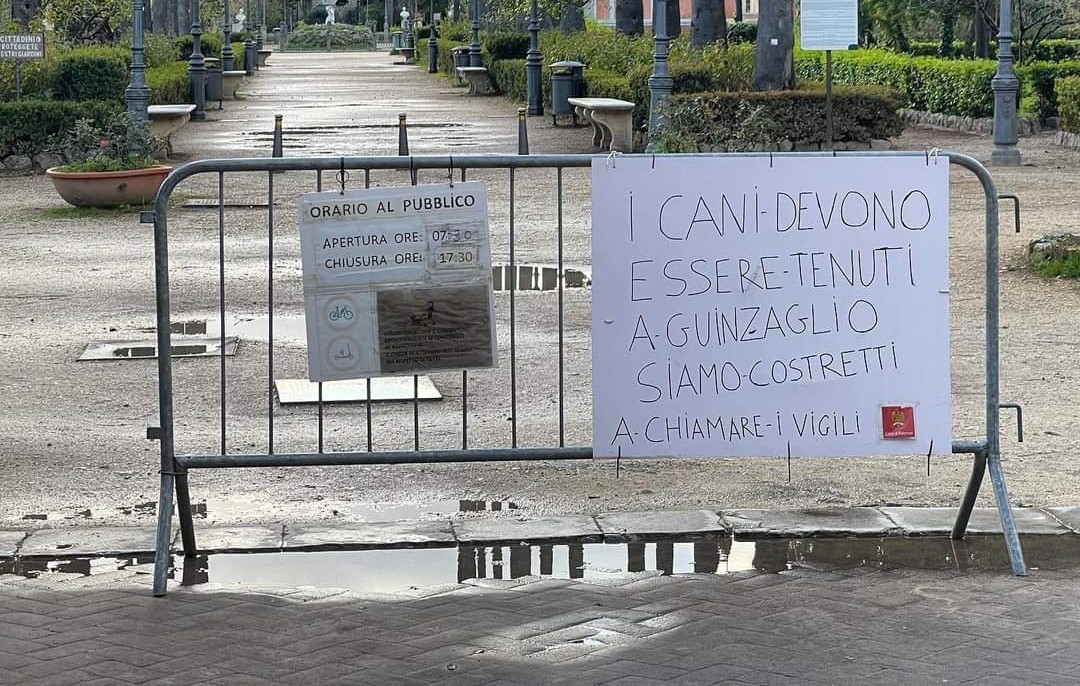 cartello villa giulia