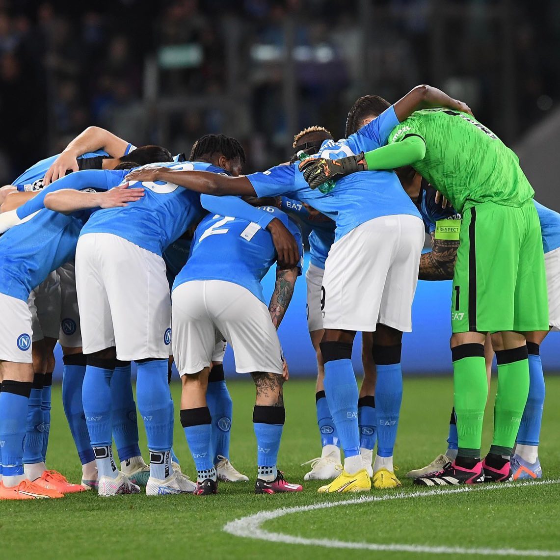 Foto dalla pagina Facebook ufficiale del Napoli Calcio