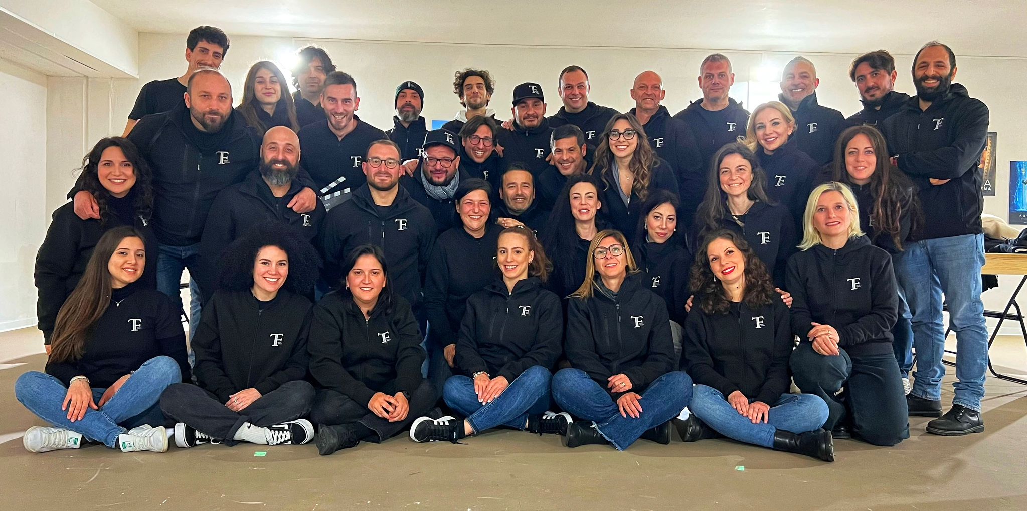 TF Filming to West Sicily, parte del gruppo