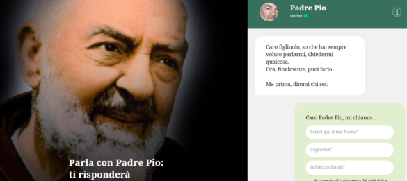 chat padre pio