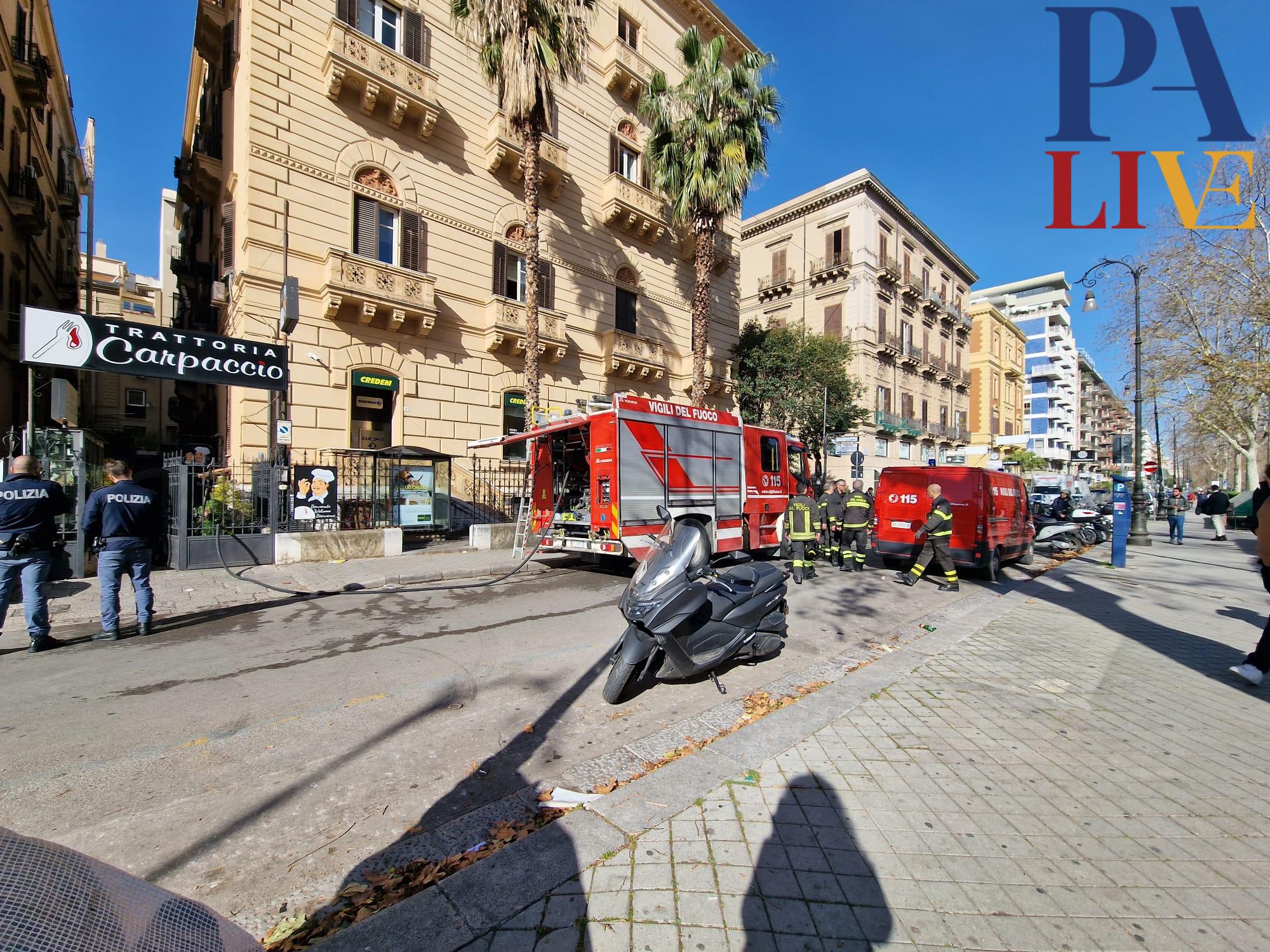 incendio via libertà