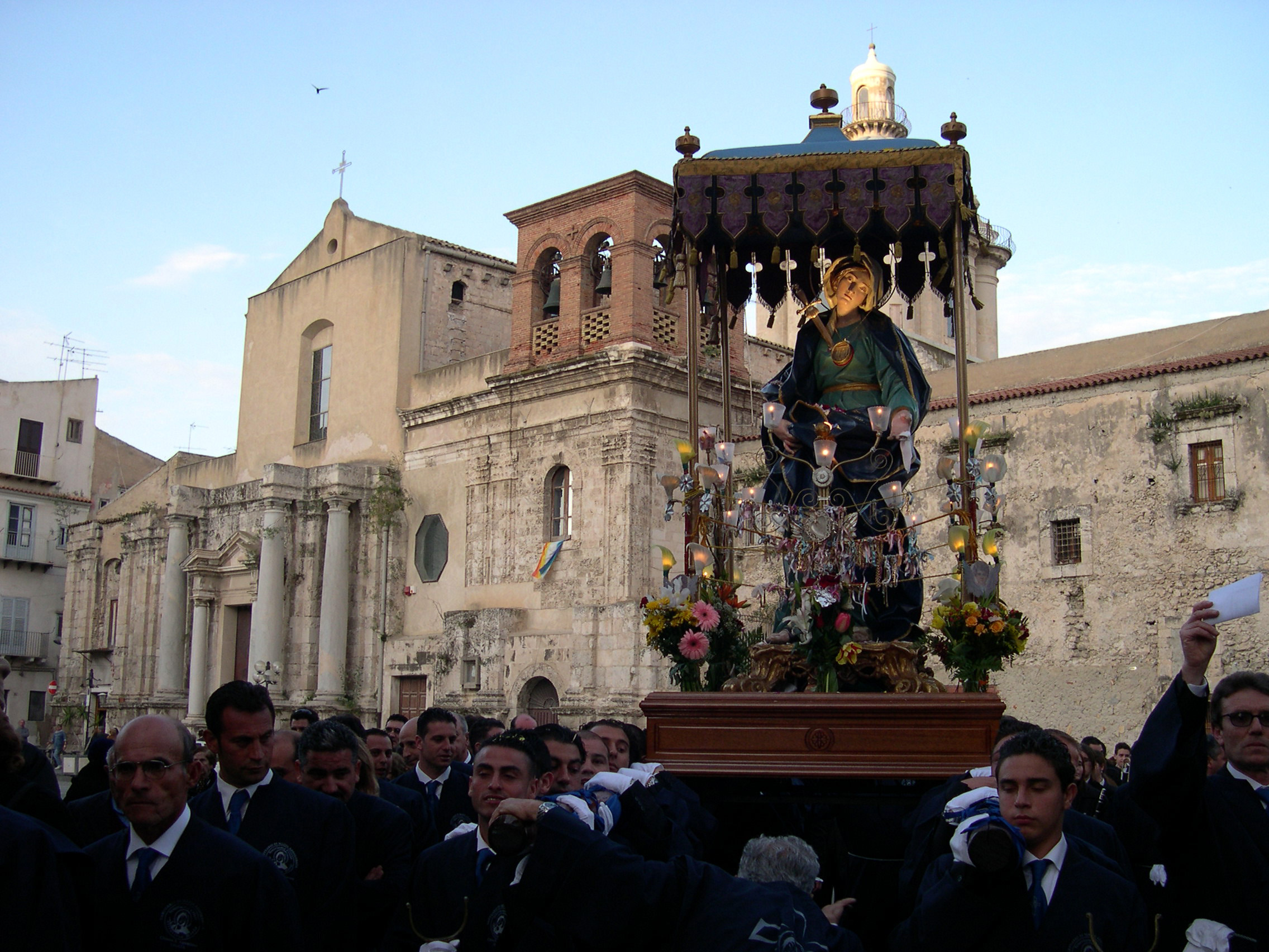 Addolorata-di-SantAgostino-un-momento-della-processione-la-Domenica-delle-Palme