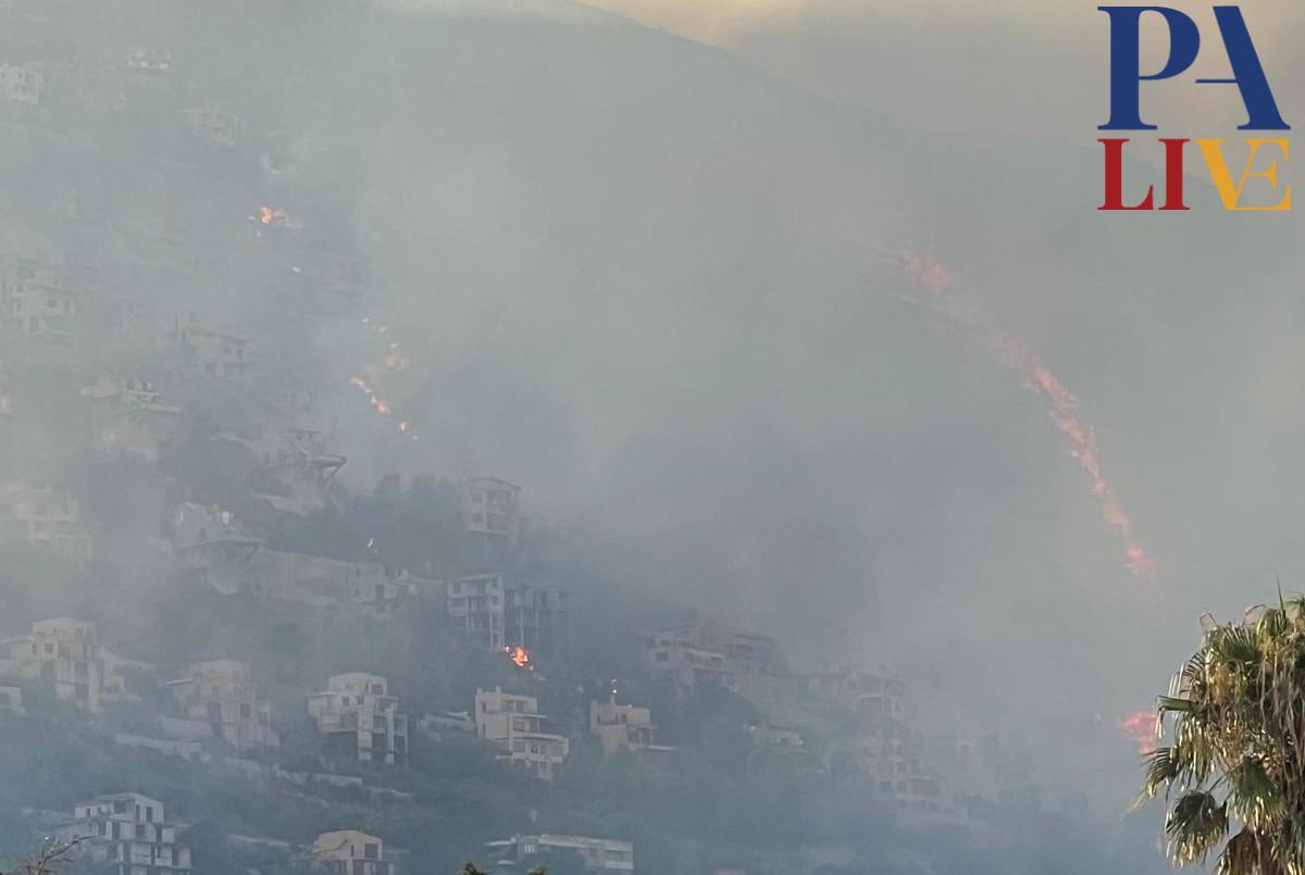Incendio Pizzo Sella