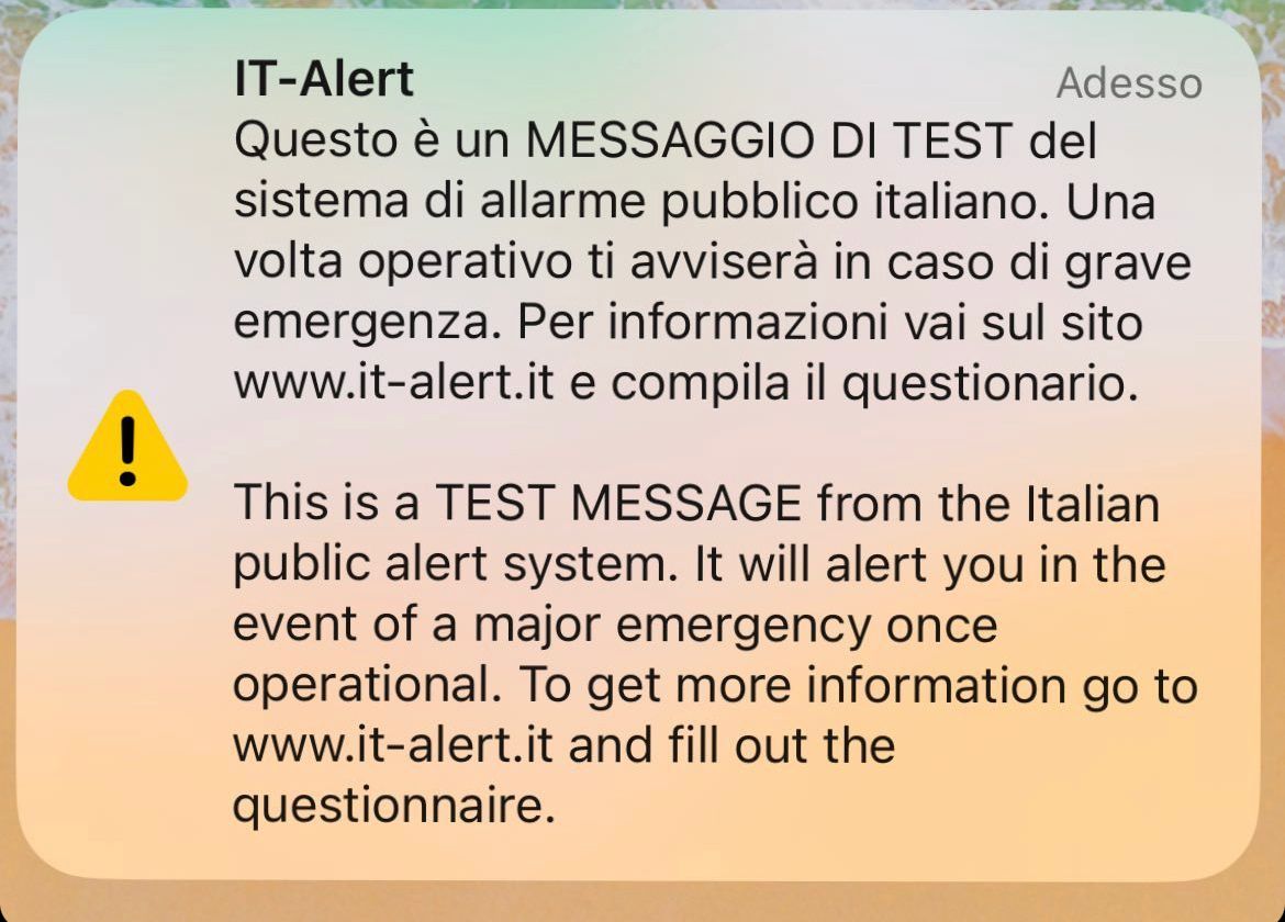it alert