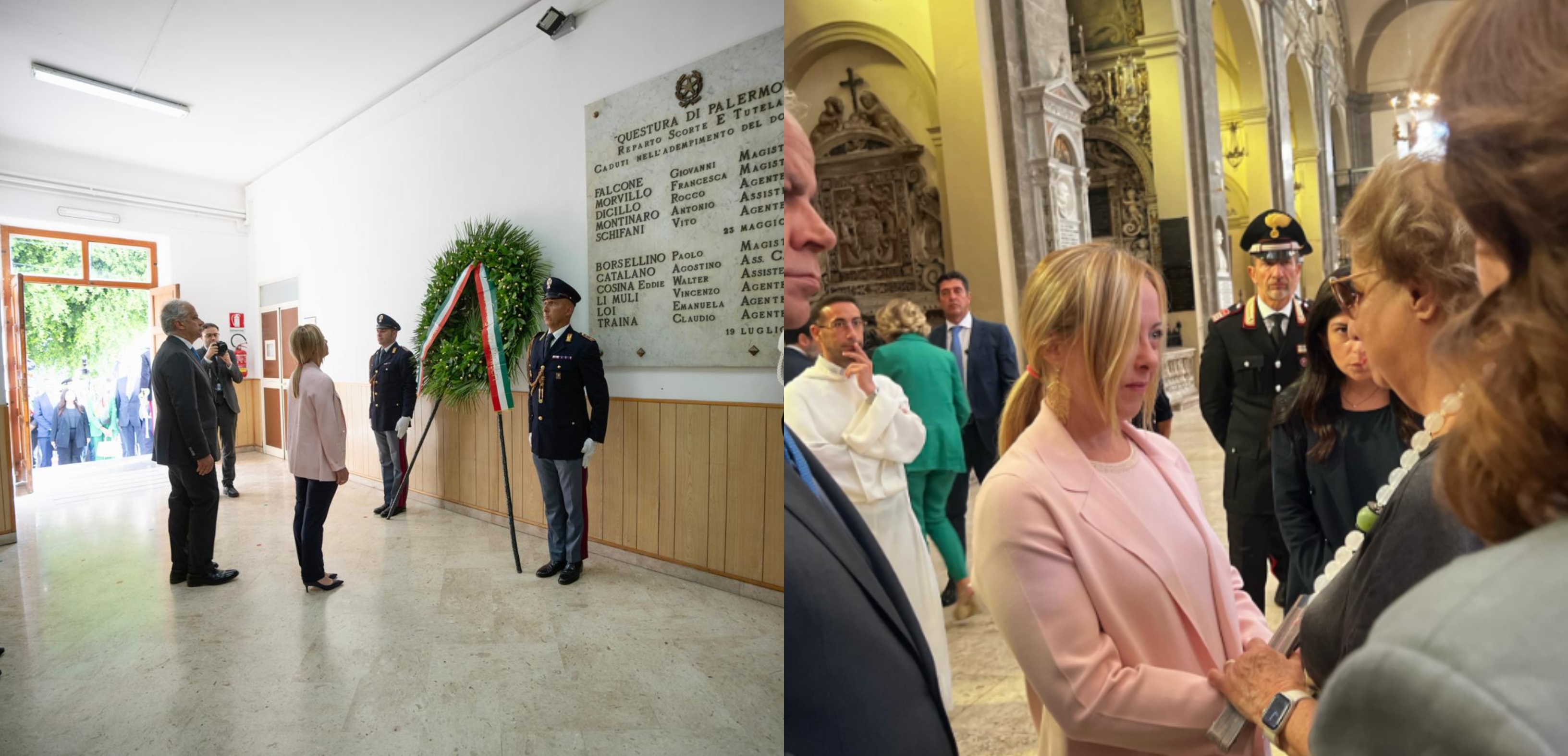 giorgia meloni a palermo