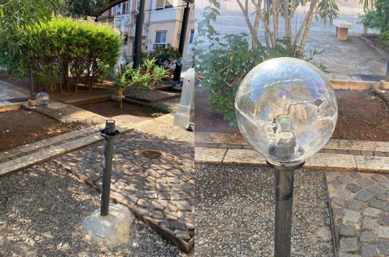 atto-vandalico-piazzetta-beato-padre-pino-puglisi-