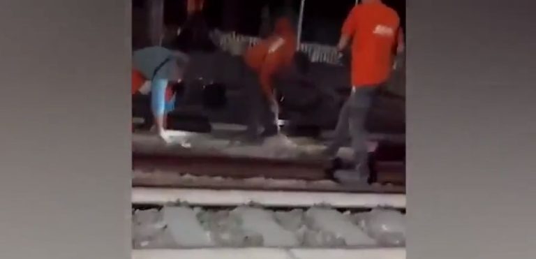 brandizzo operai al lavoro-