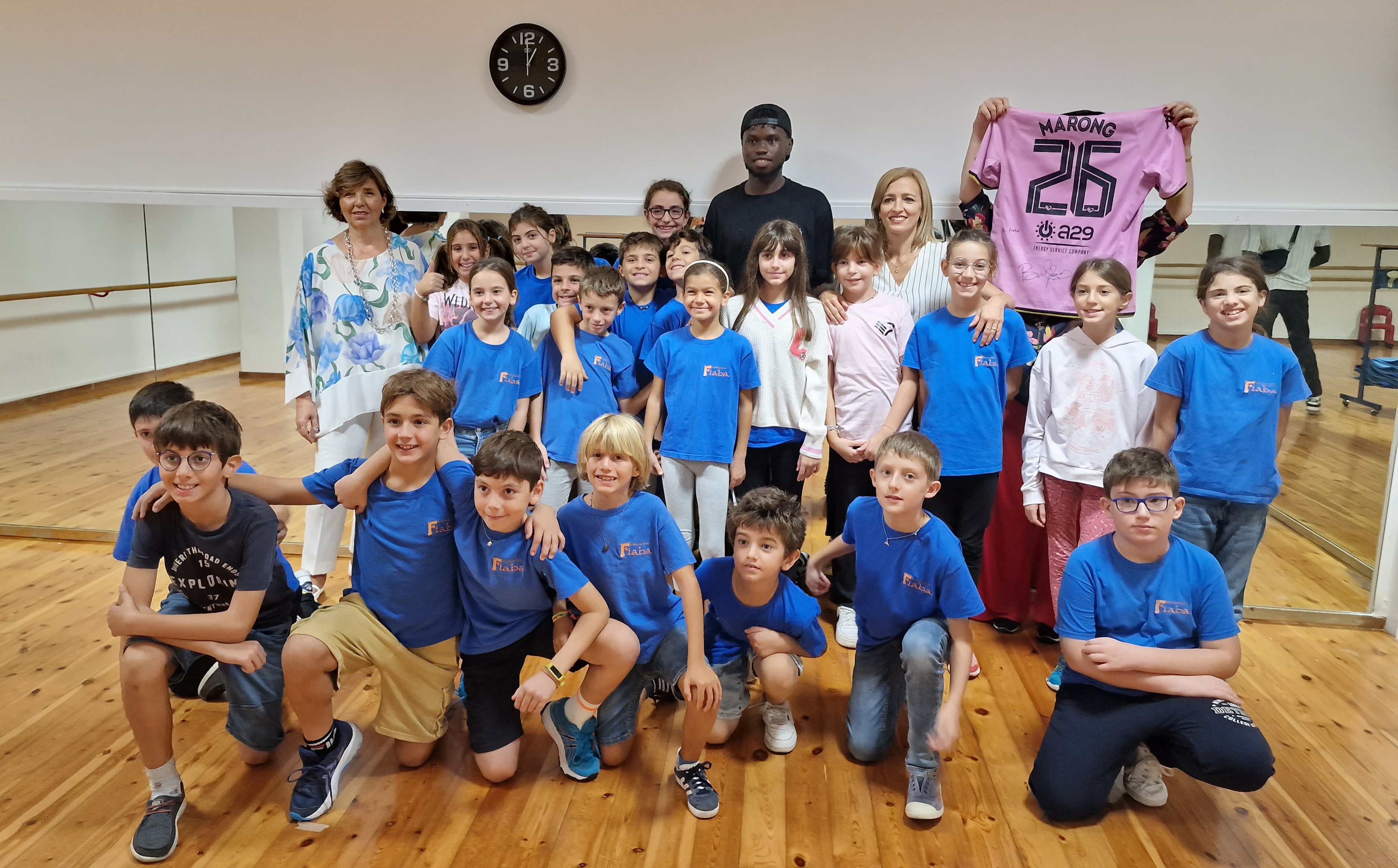 bubacarr marong all'istituto Fiaba di Palermo